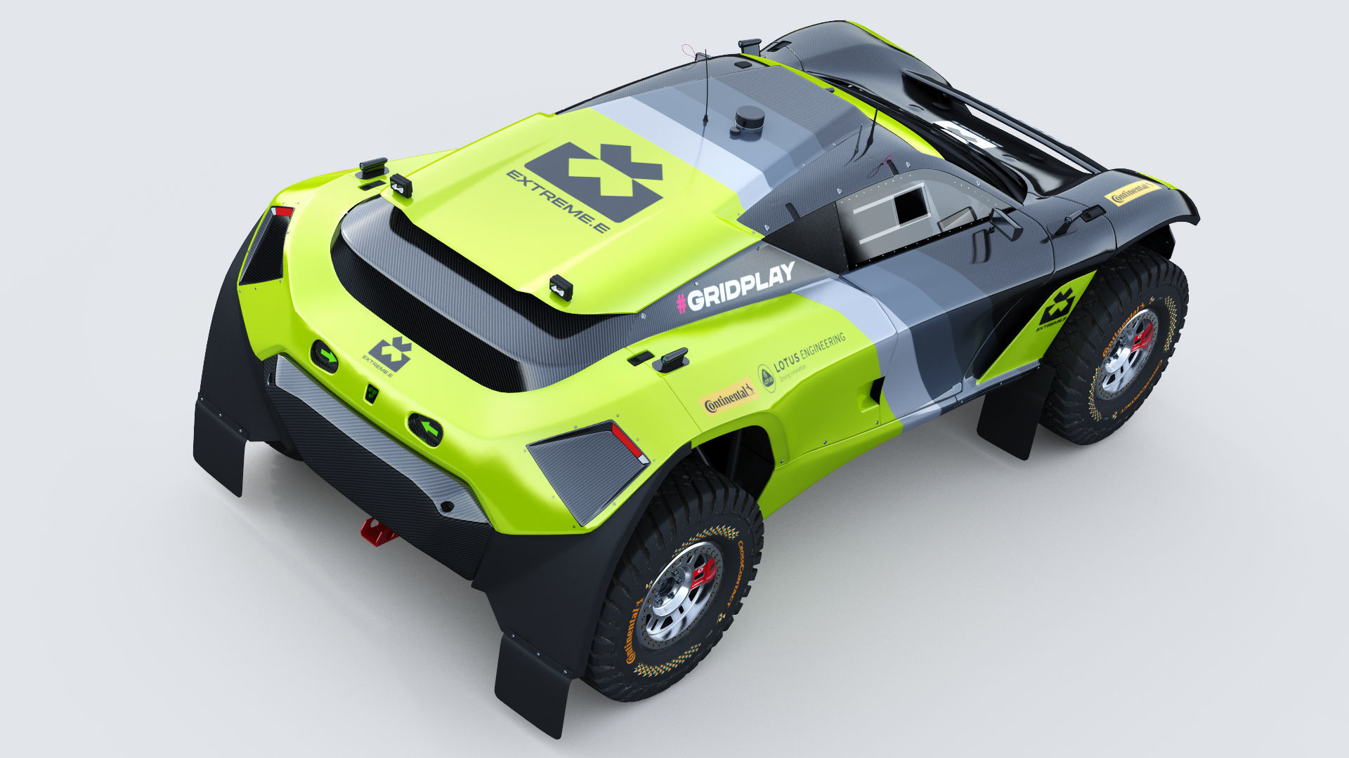 Extreme E E-SUV 2022 Template 3D model_6