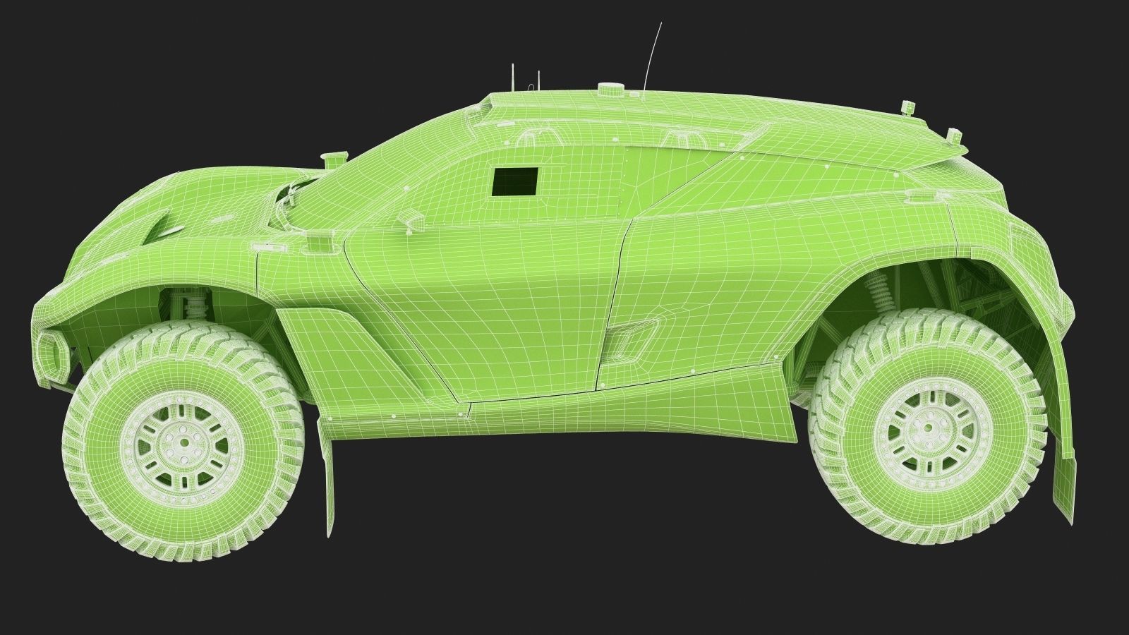 Extreme E E-SUV 2022 Template 3D model_20