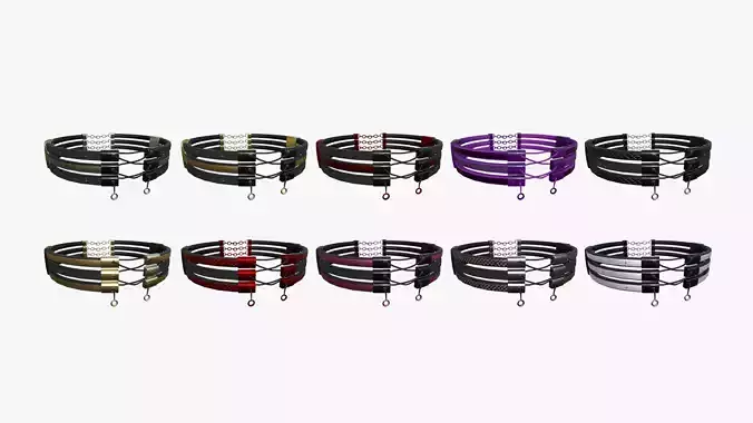 10 Gothic Collar G Collection - Character Fashion Design 
