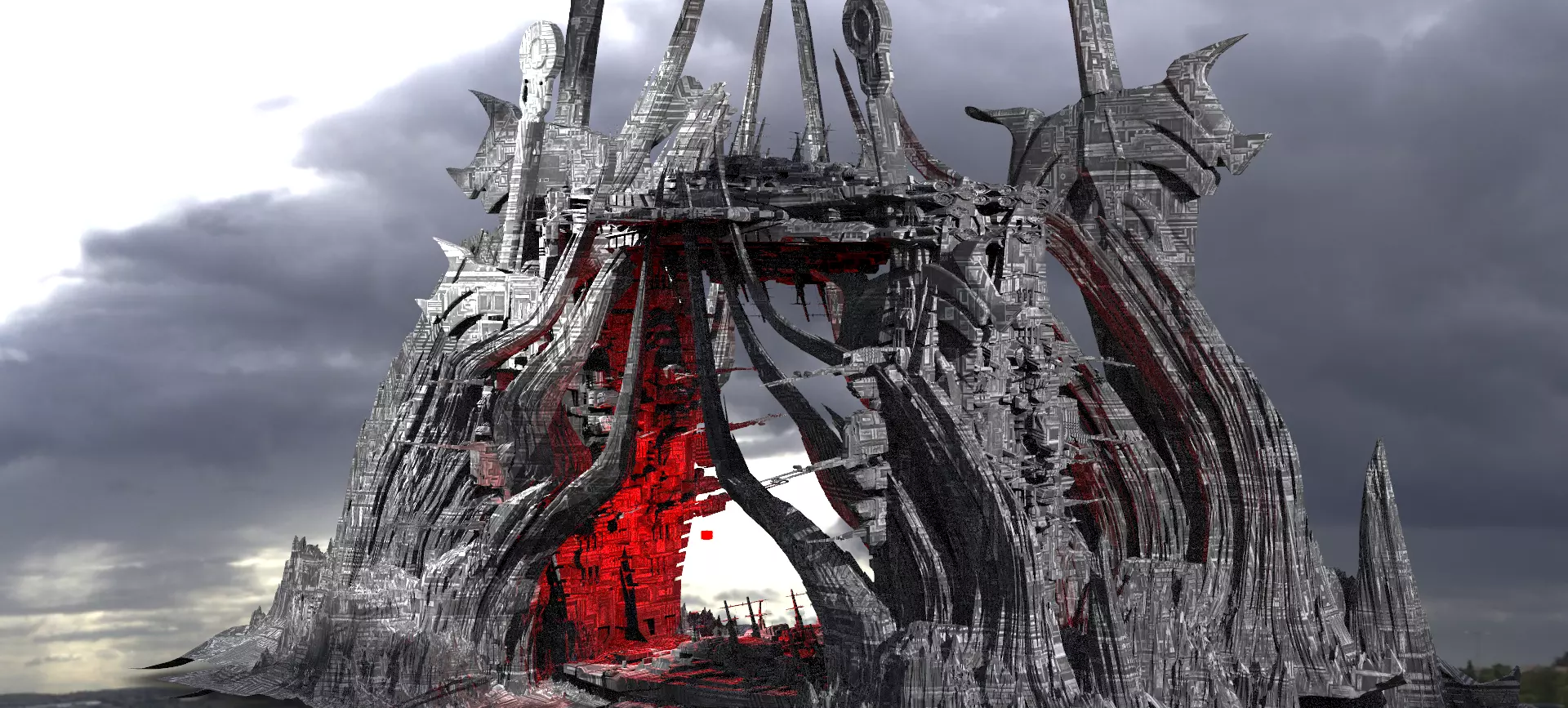 Colossal Titan Entranceway 3 3D model_0