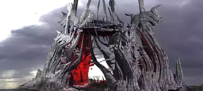 Colossal Titan Entranceway 3 3D model