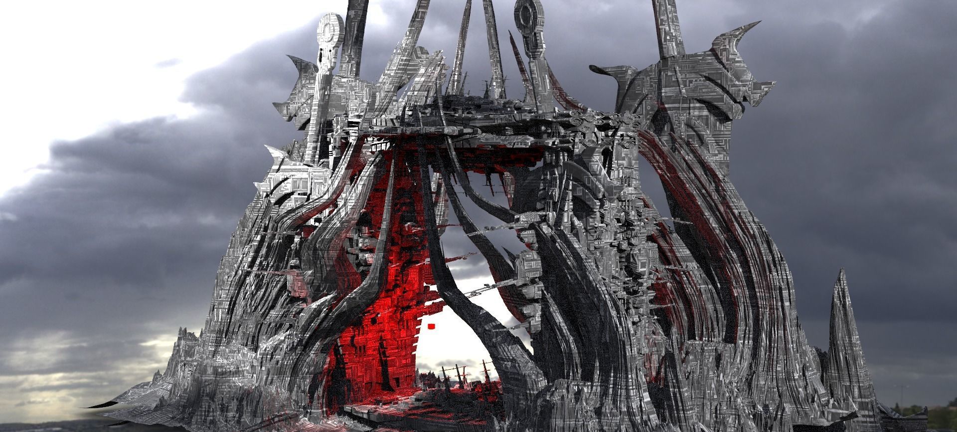 Colossal Titan Entranceway 3 3D model_1