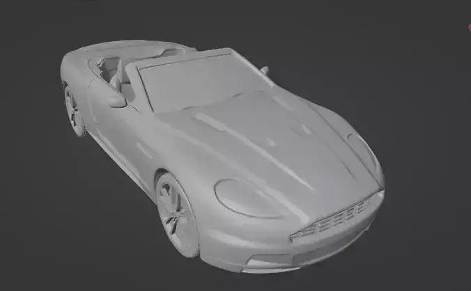 SUPER CAR - ASTON MARTIN DBS - 3D Printable Car