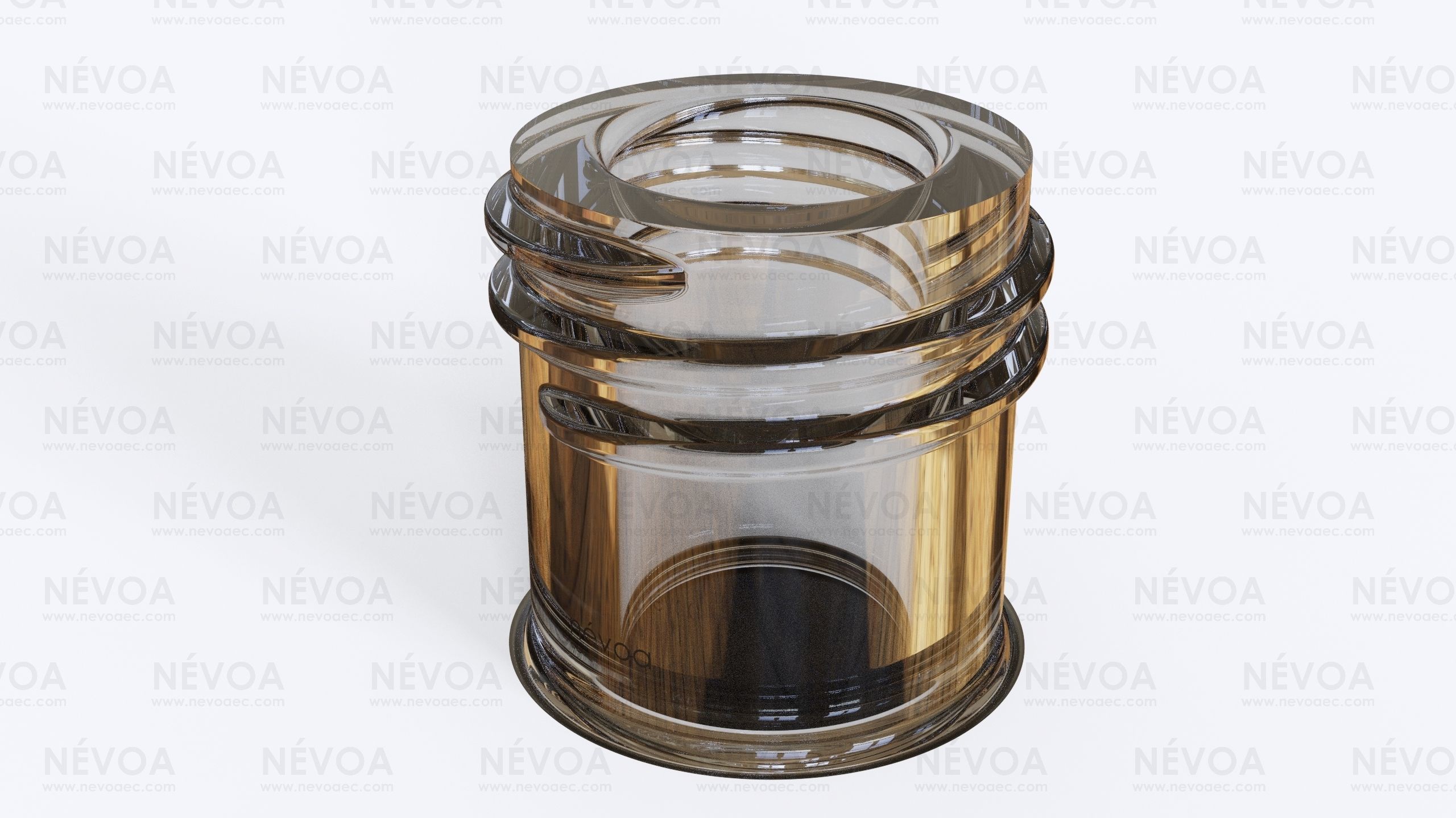 Neck finish - SP 415 - 22 - L - voluntary standard 3D model_1