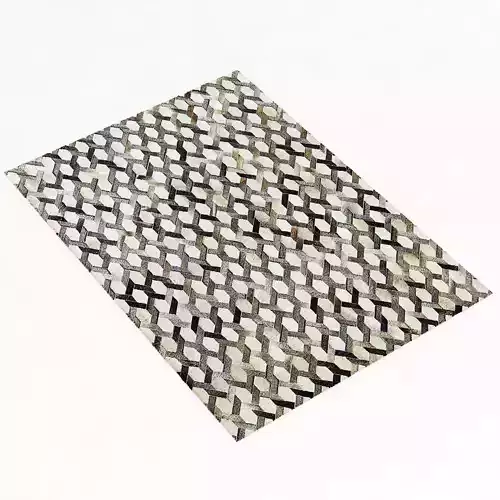 Restoration Hardware Link Cowhide Rug