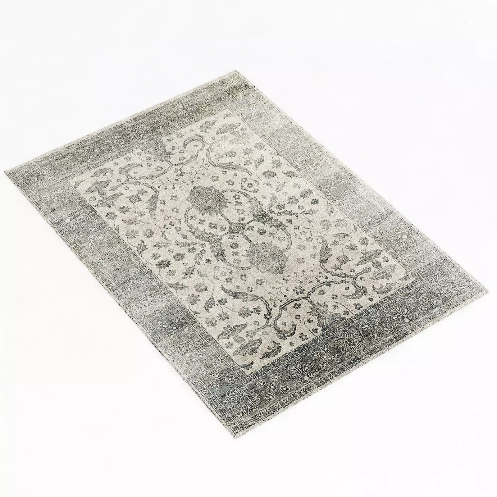 Restoration Hardware Hana rug 3D model_0