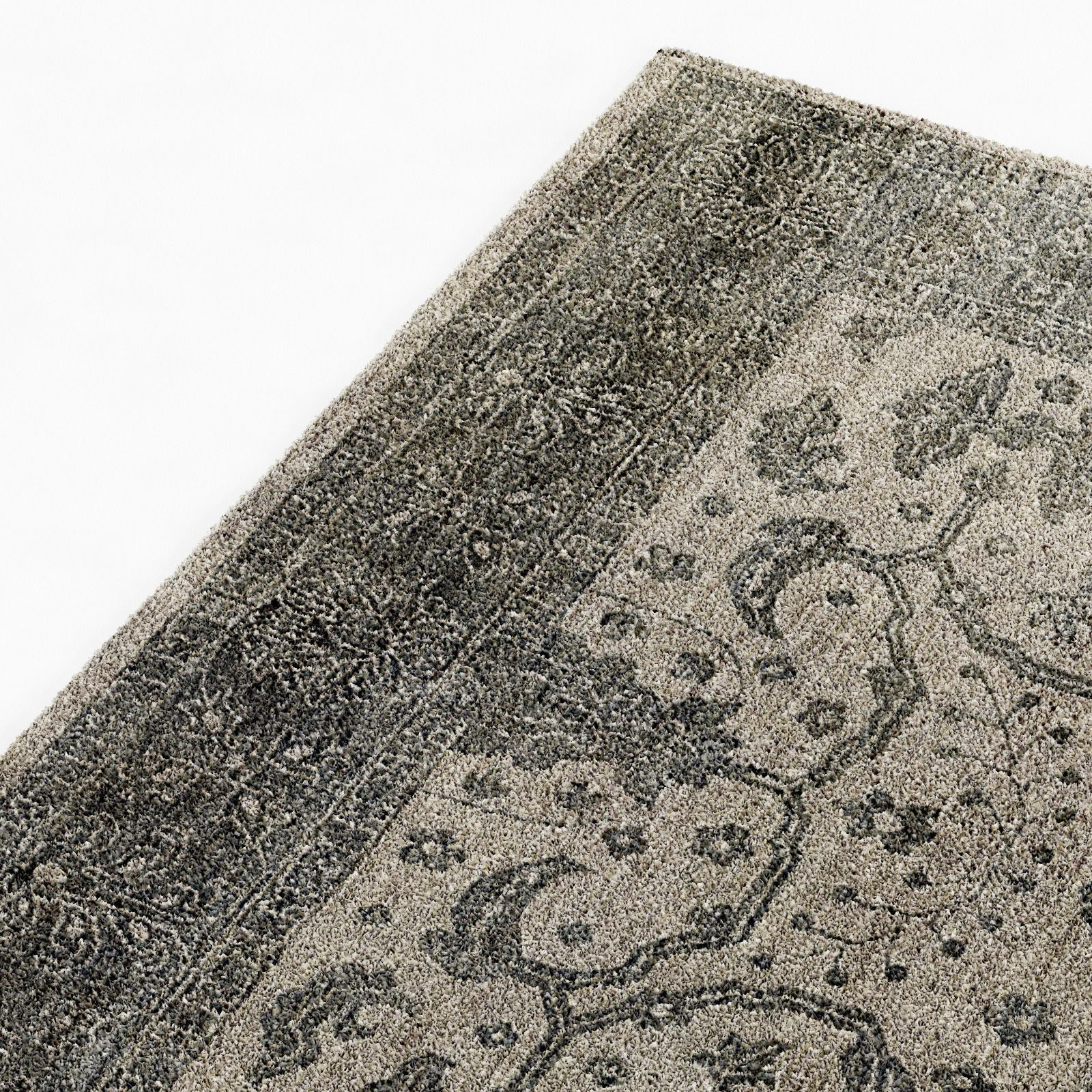 Restoration Hardware Hana rug 3D model_2