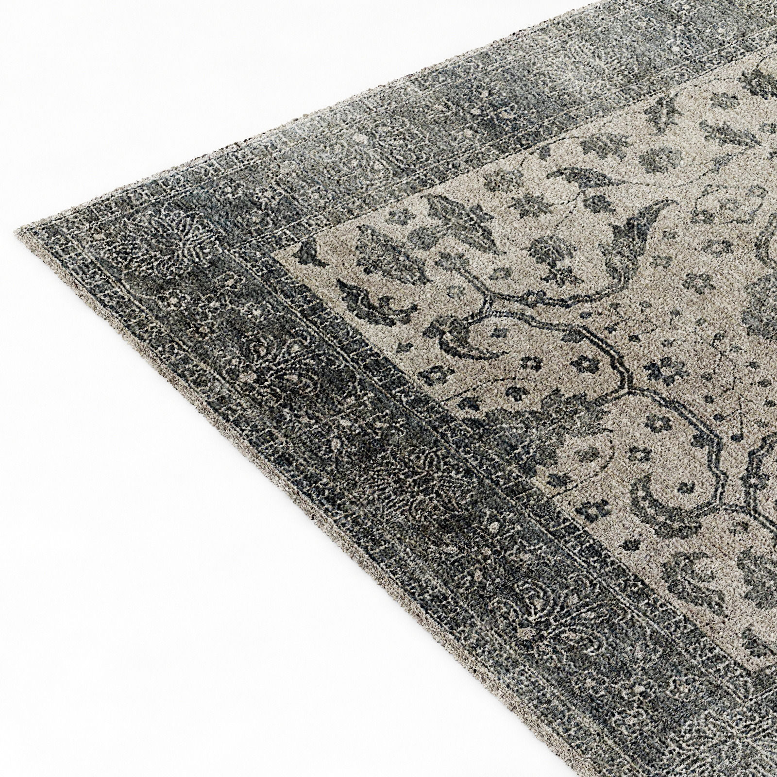 Restoration Hardware Hana rug 3D model_4