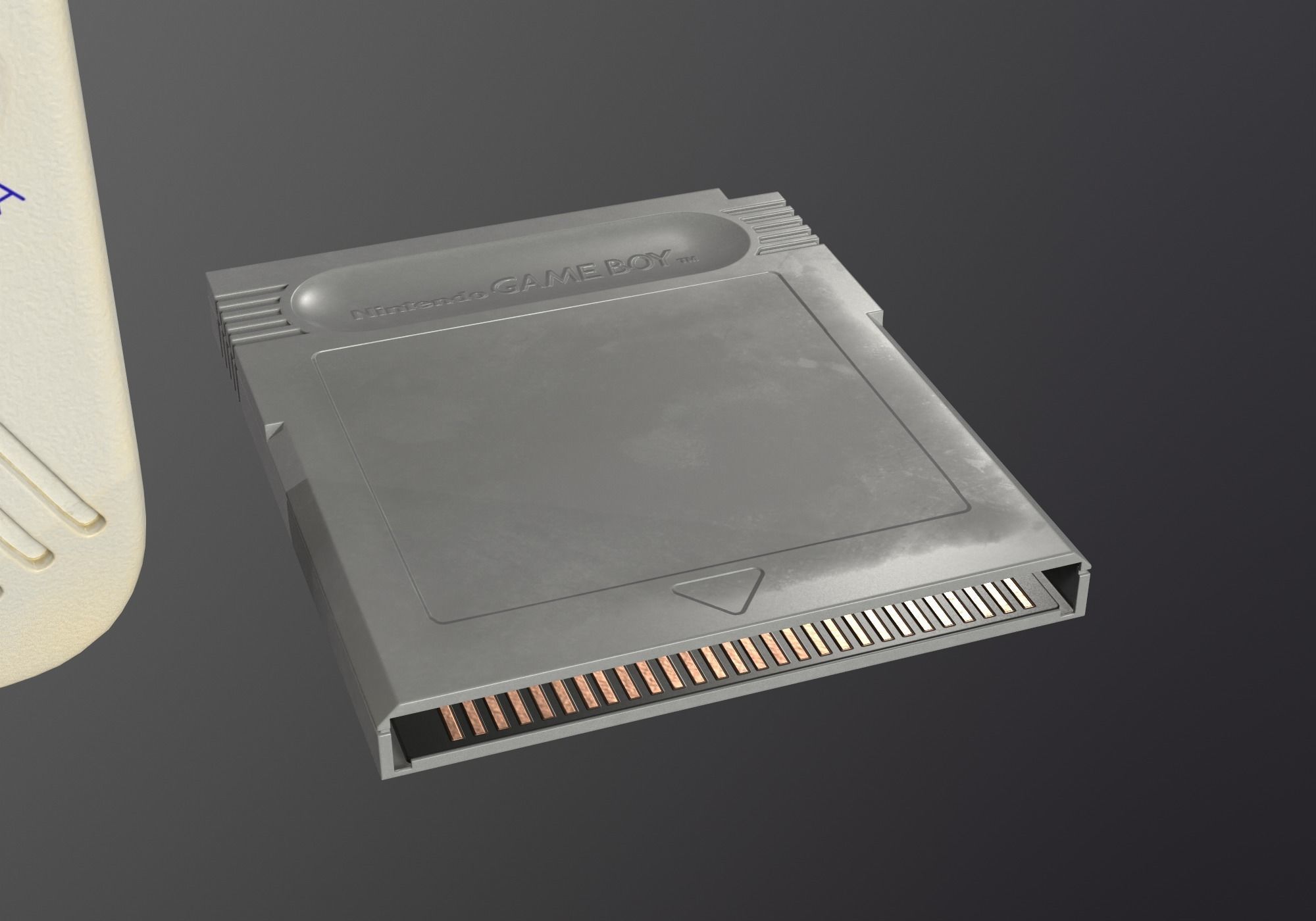 Nintendo Gameboy 1989 DMG-01 low-poly PBR Low-poly 3D model_6