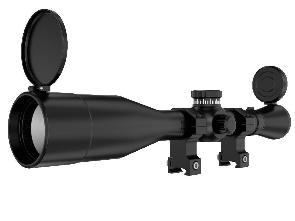 Riflescope 3D model_1