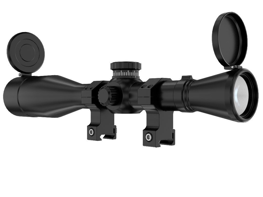 Riflescope 3D model_3