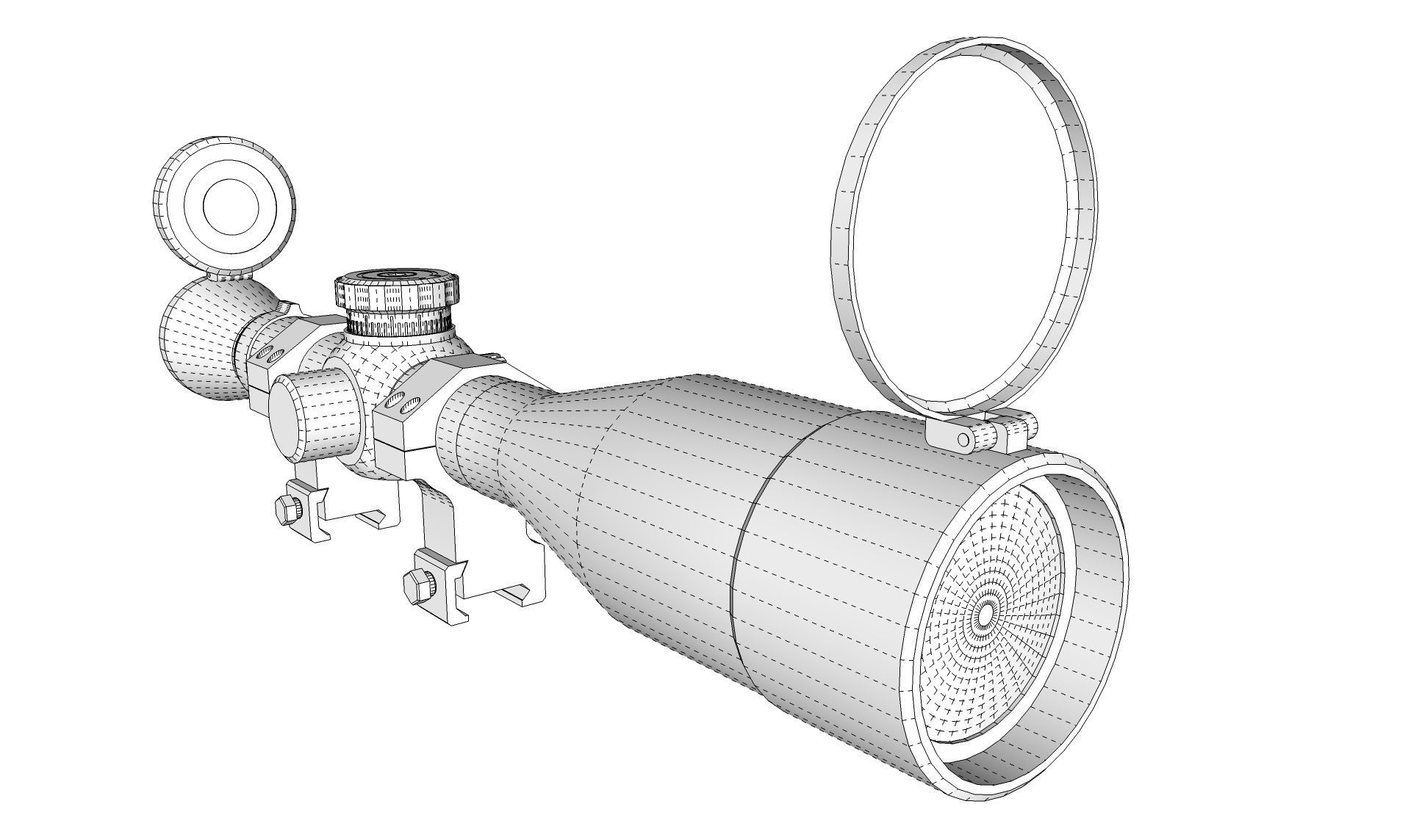 Riflescope 3D model_13