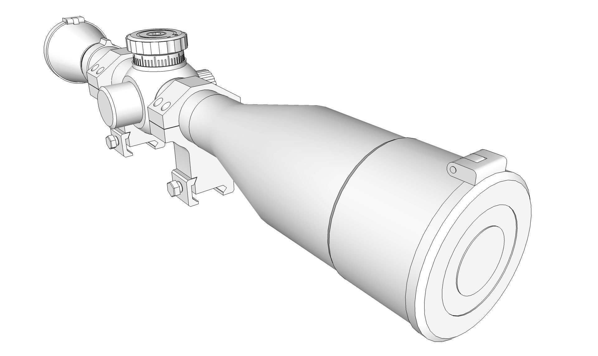 Riflescope 3D model_11