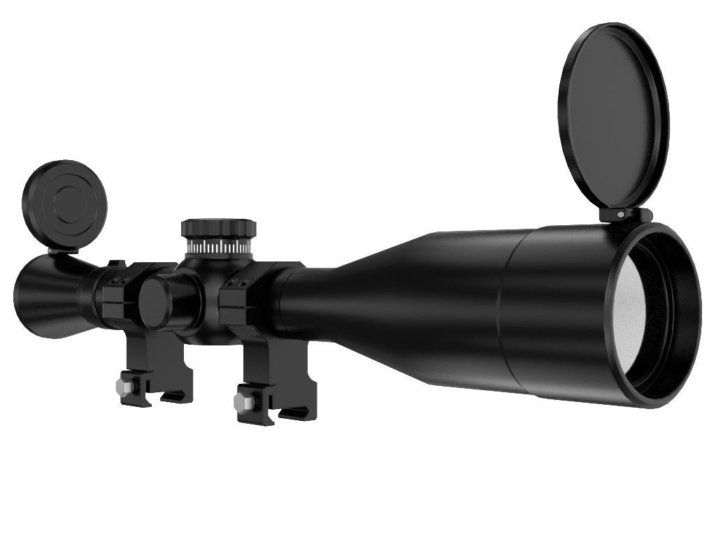 Riflescope 3D model_7