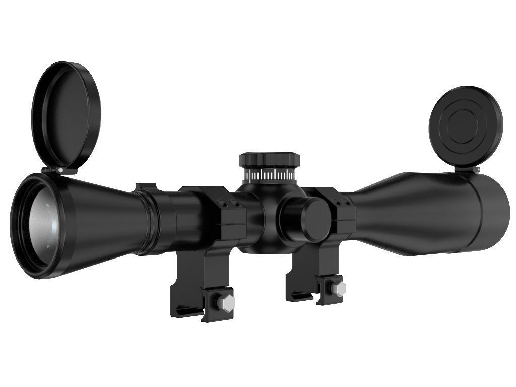 Riflescope 3D model_5