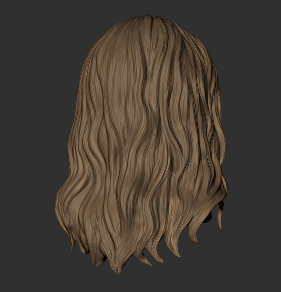 Chloe Grace Moretz 3d sculpt 3D model_14