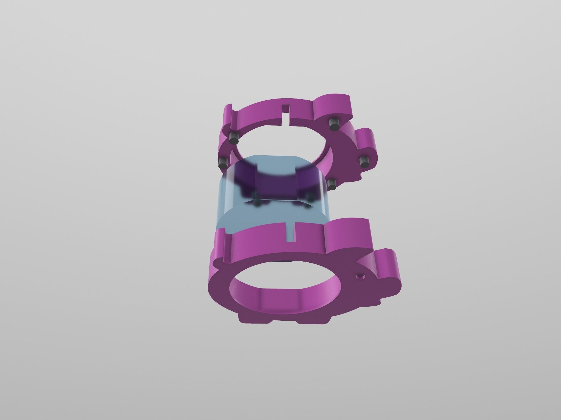 PIGGY BANK TRANSPARENT 3D print model_3