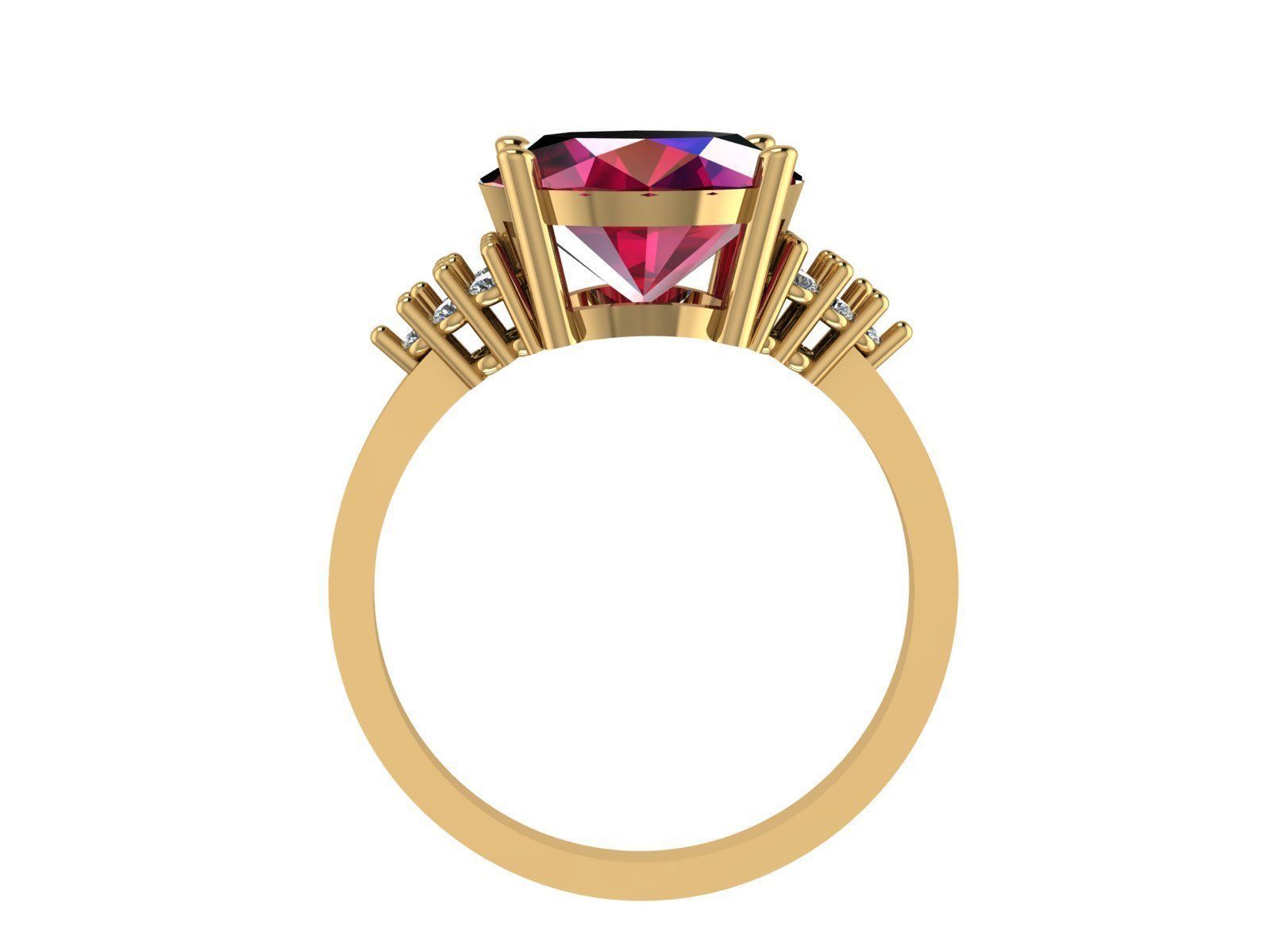 Ring 173 3D print model_3