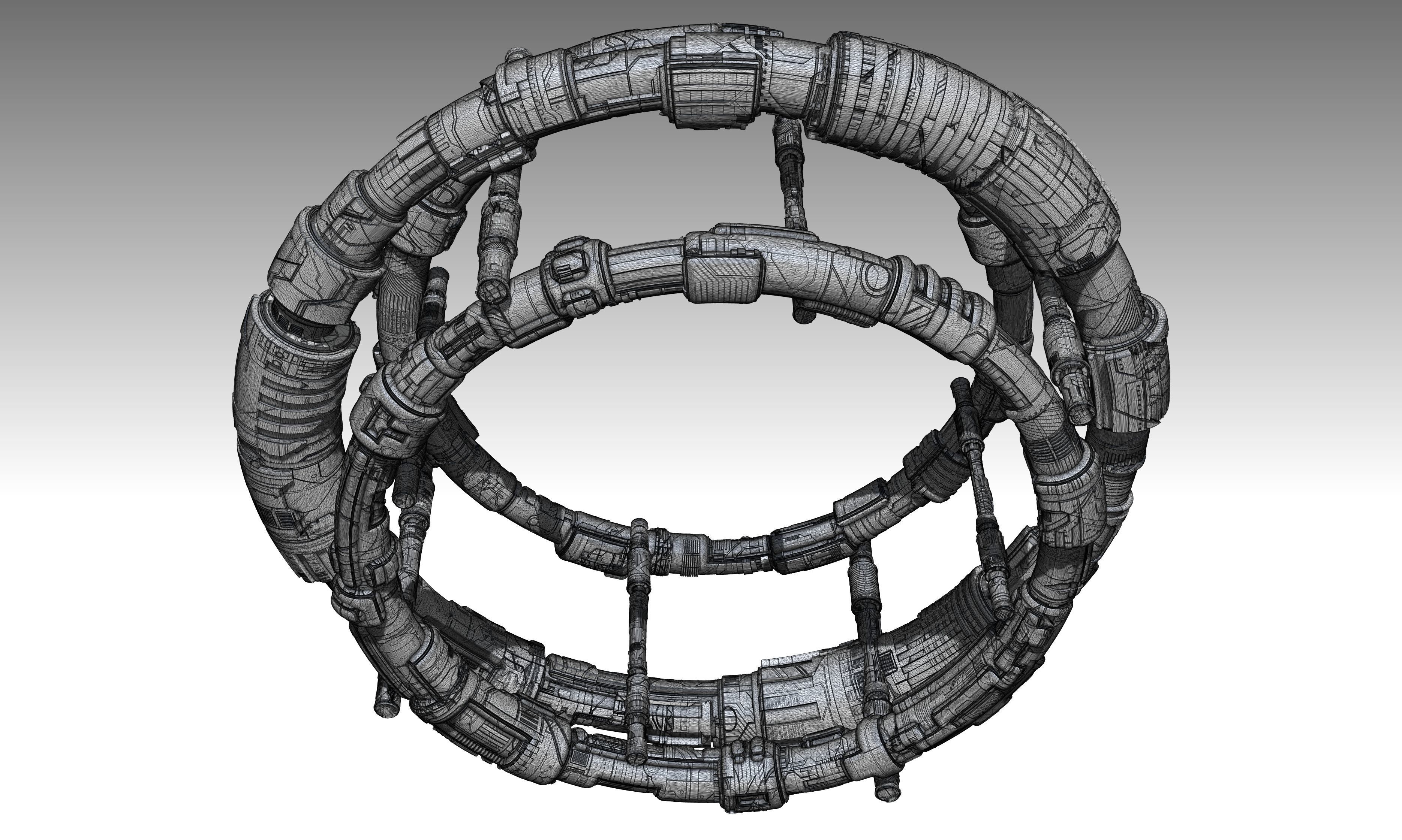 space equipment node 00158 3D model_9