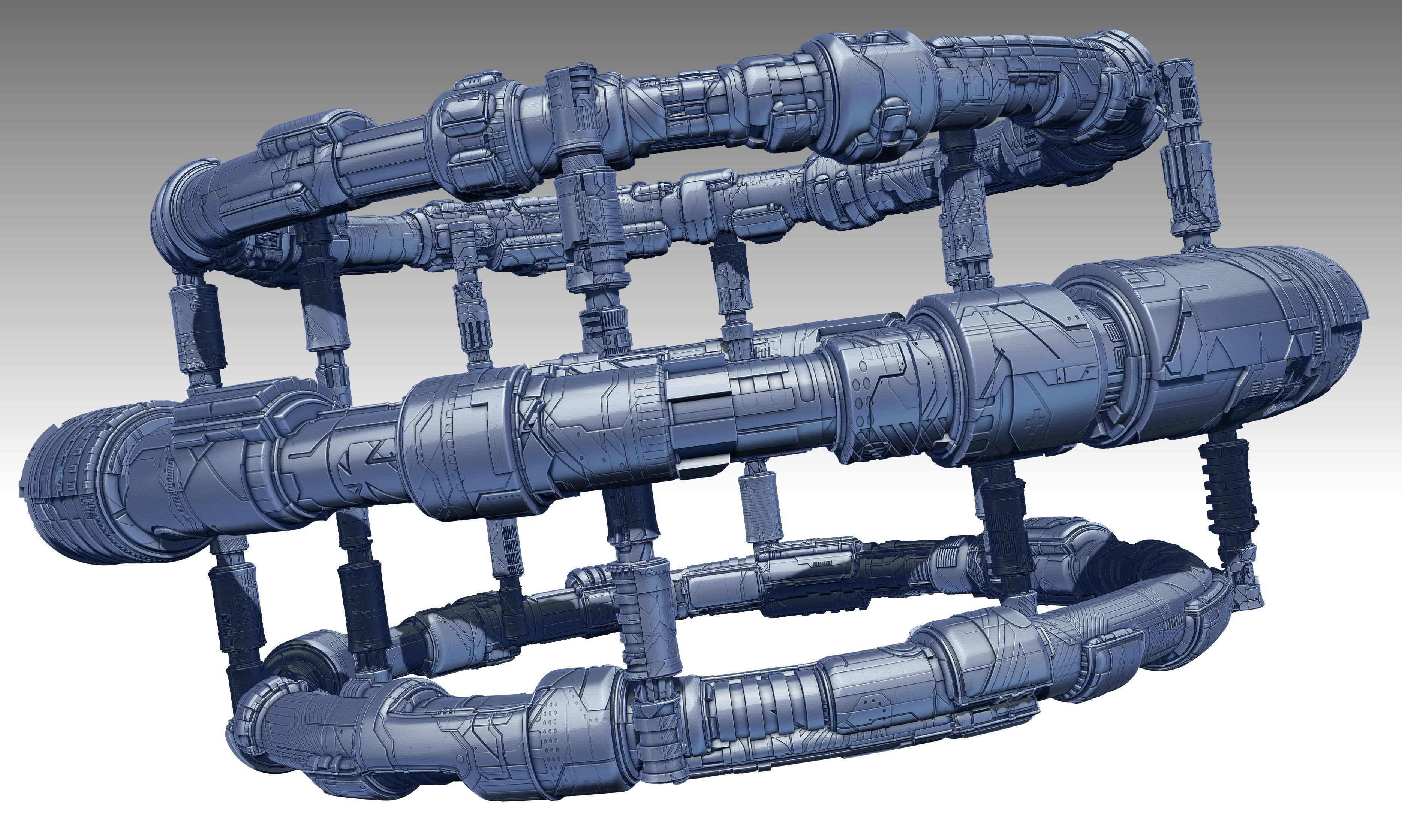 space equipment node 00158 3D model_20