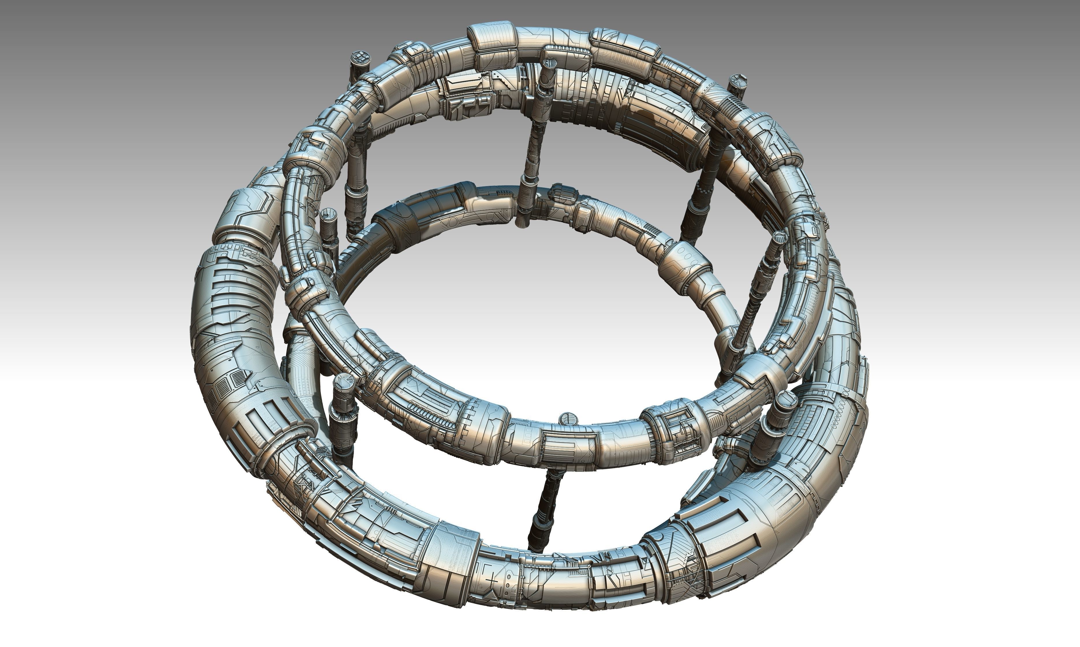 space equipment node 00158 3D model_13