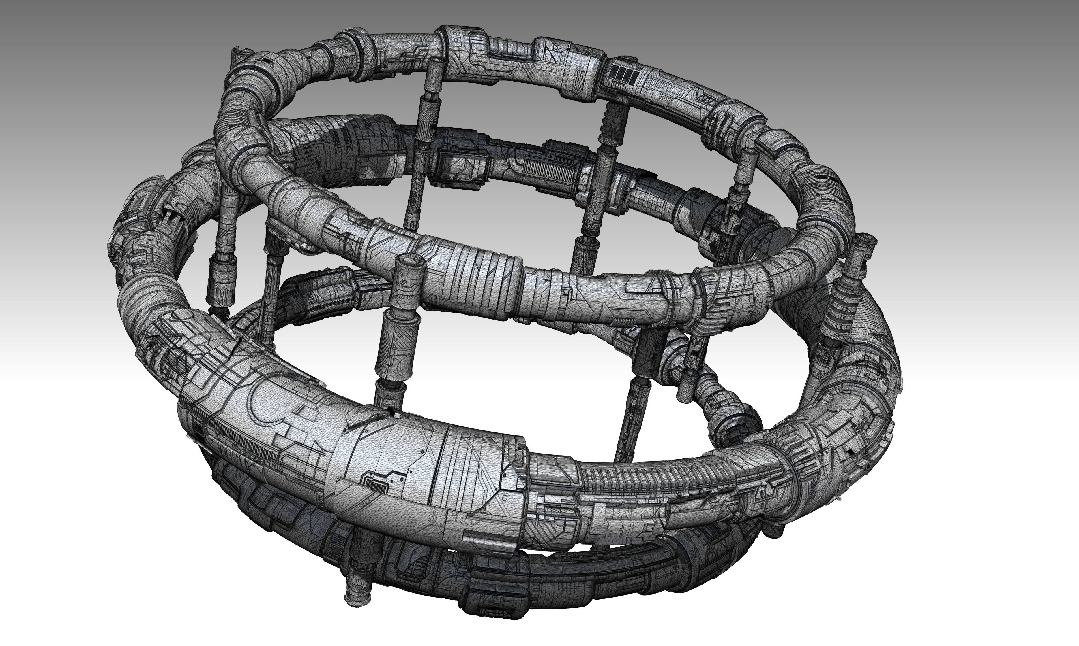 space equipment node 00158 3D model_24