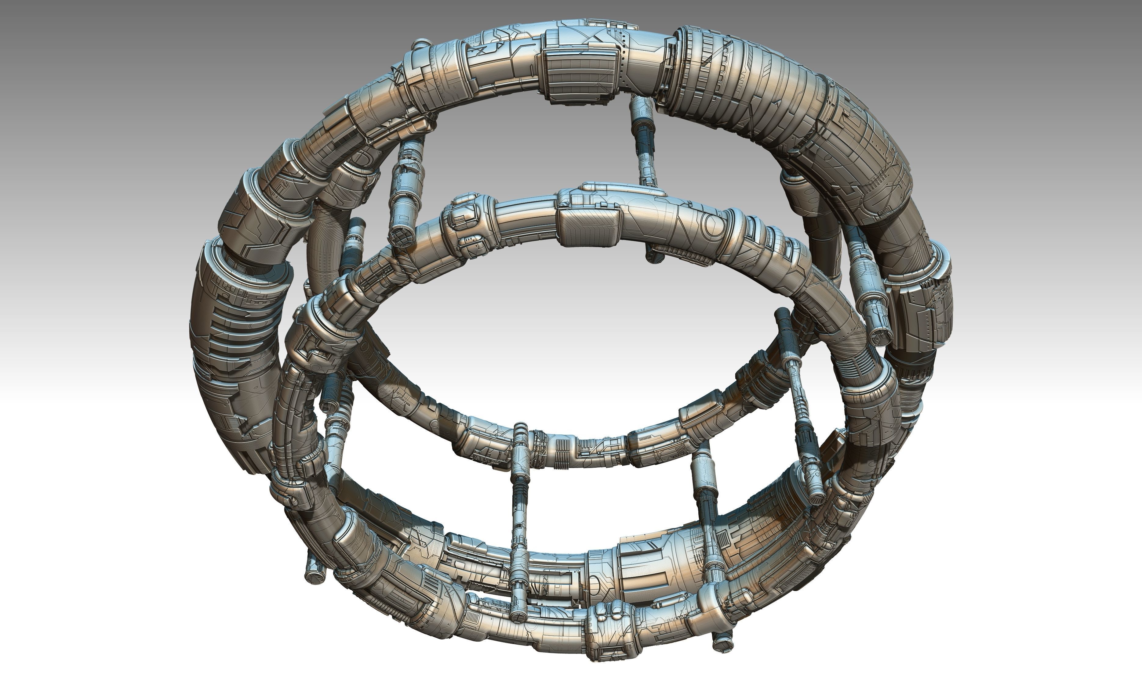 space equipment node 00158 3D model_7