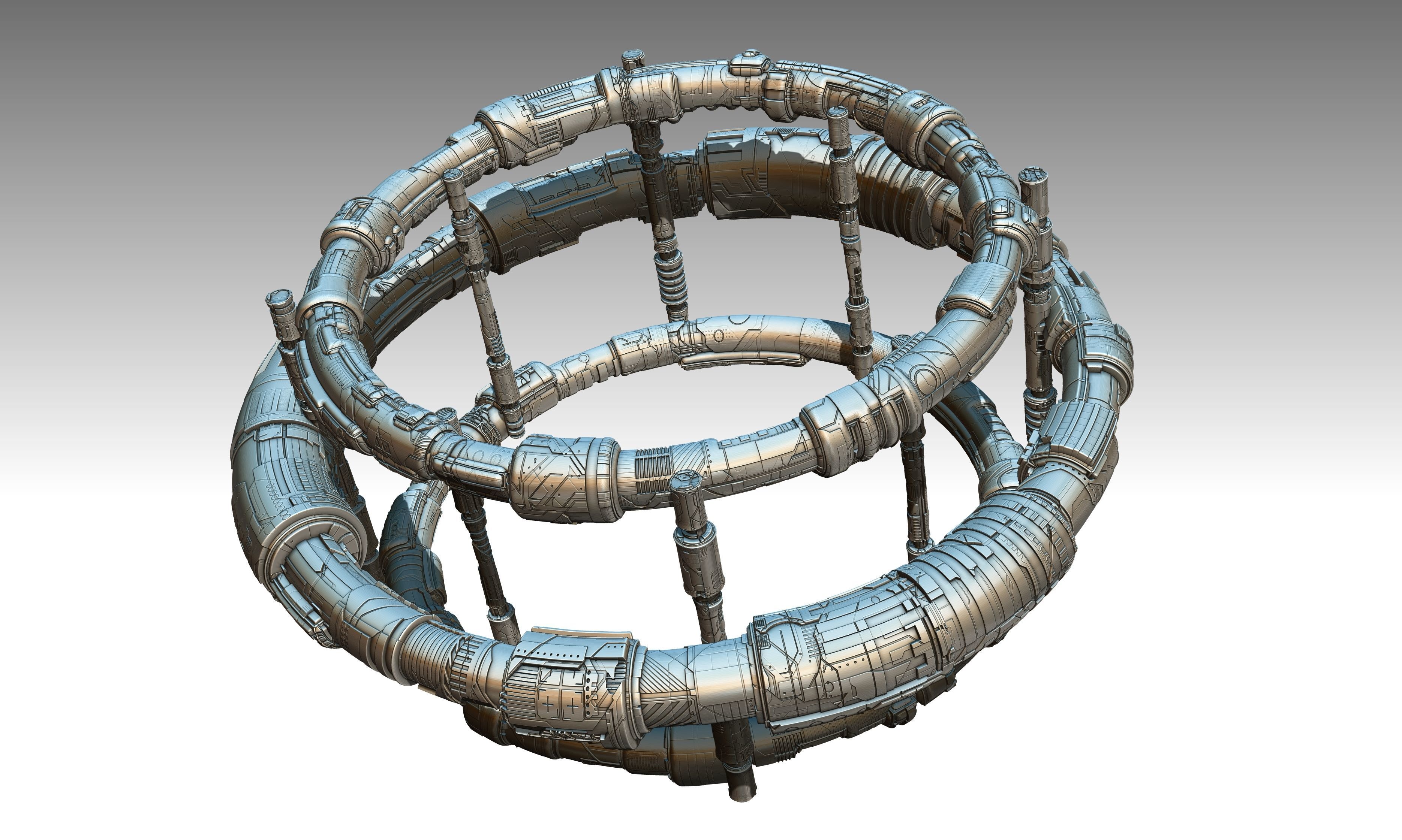 space equipment node 00158 3D model_16