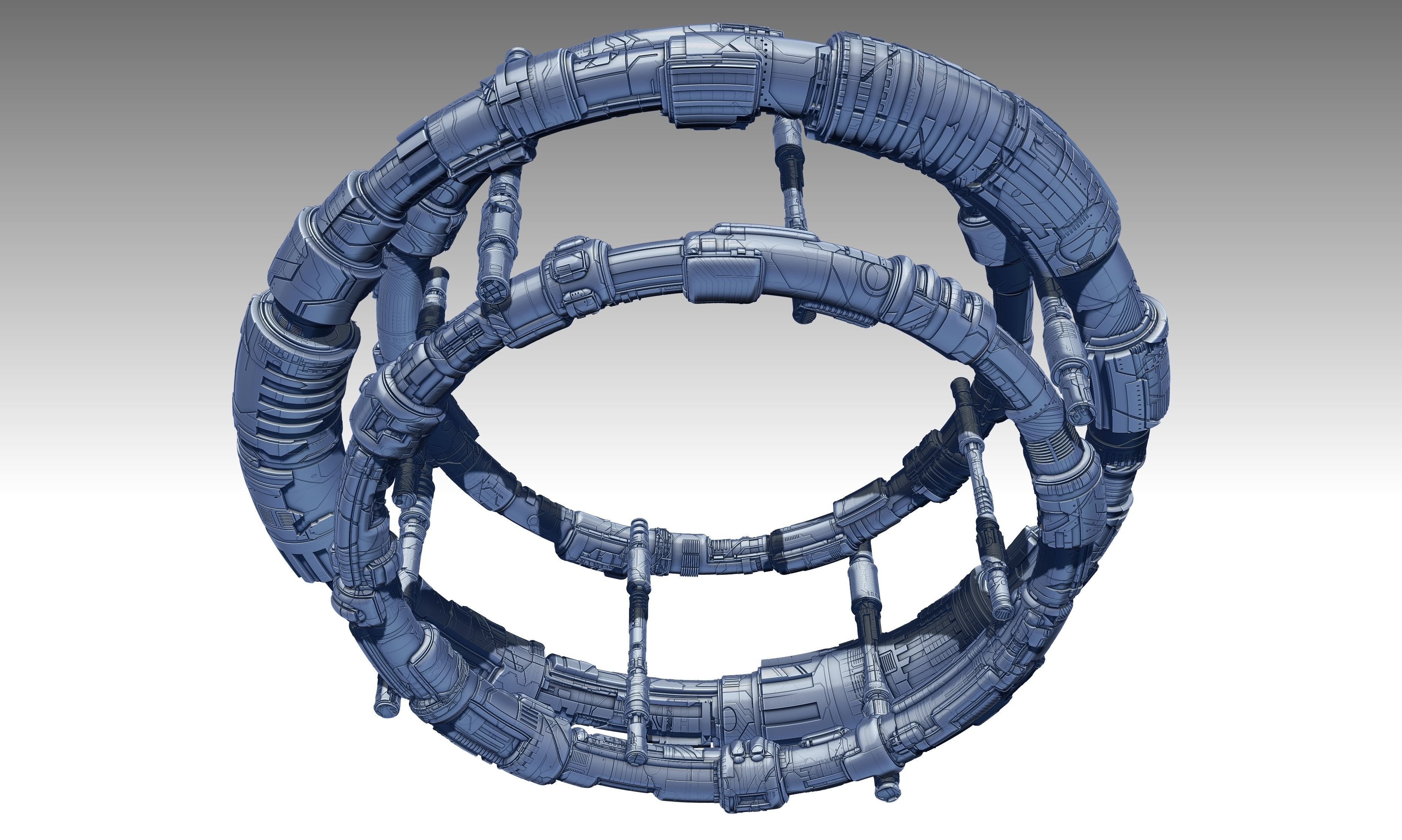 space equipment node 00158 3D model_8