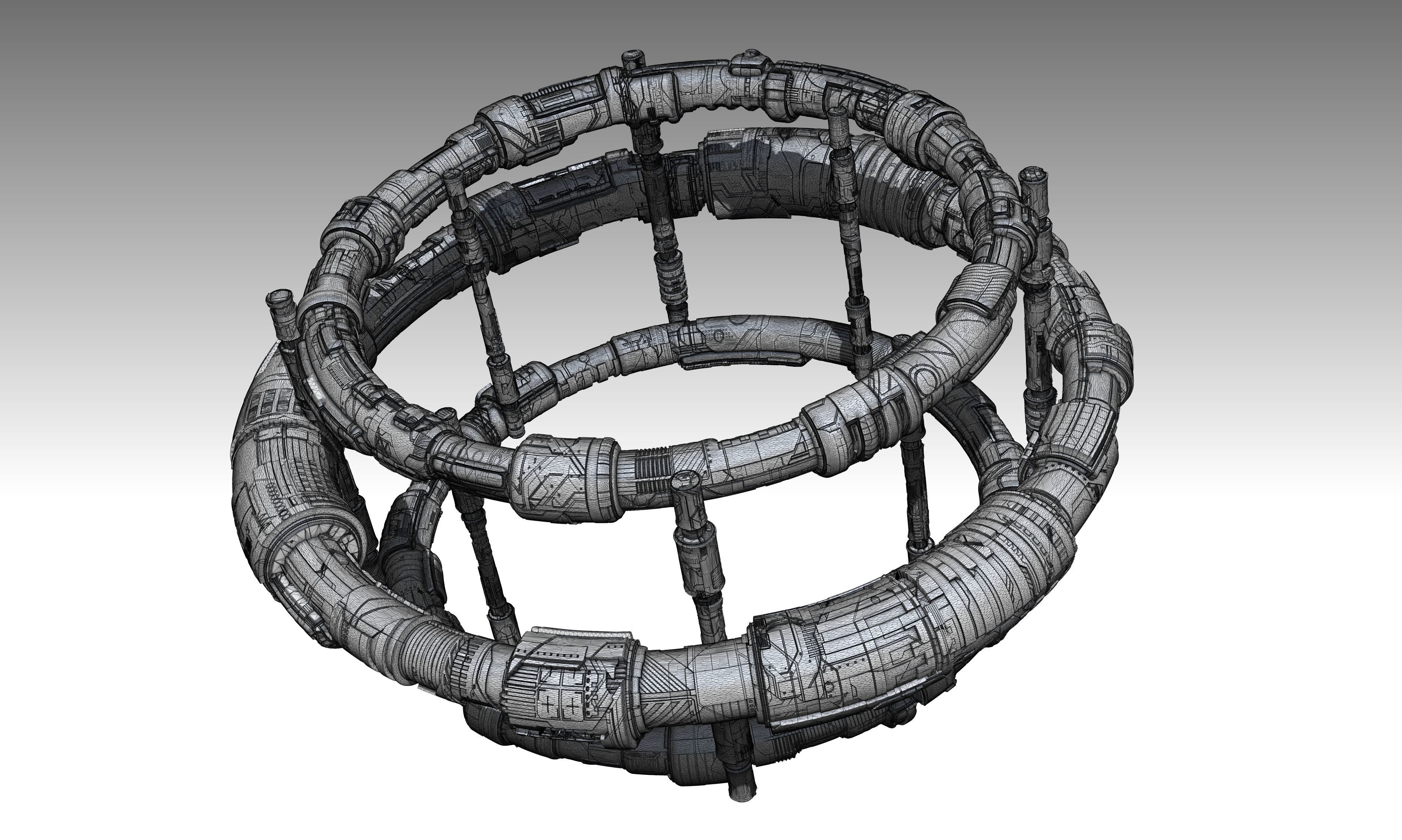 space equipment node 00158 3D model_18