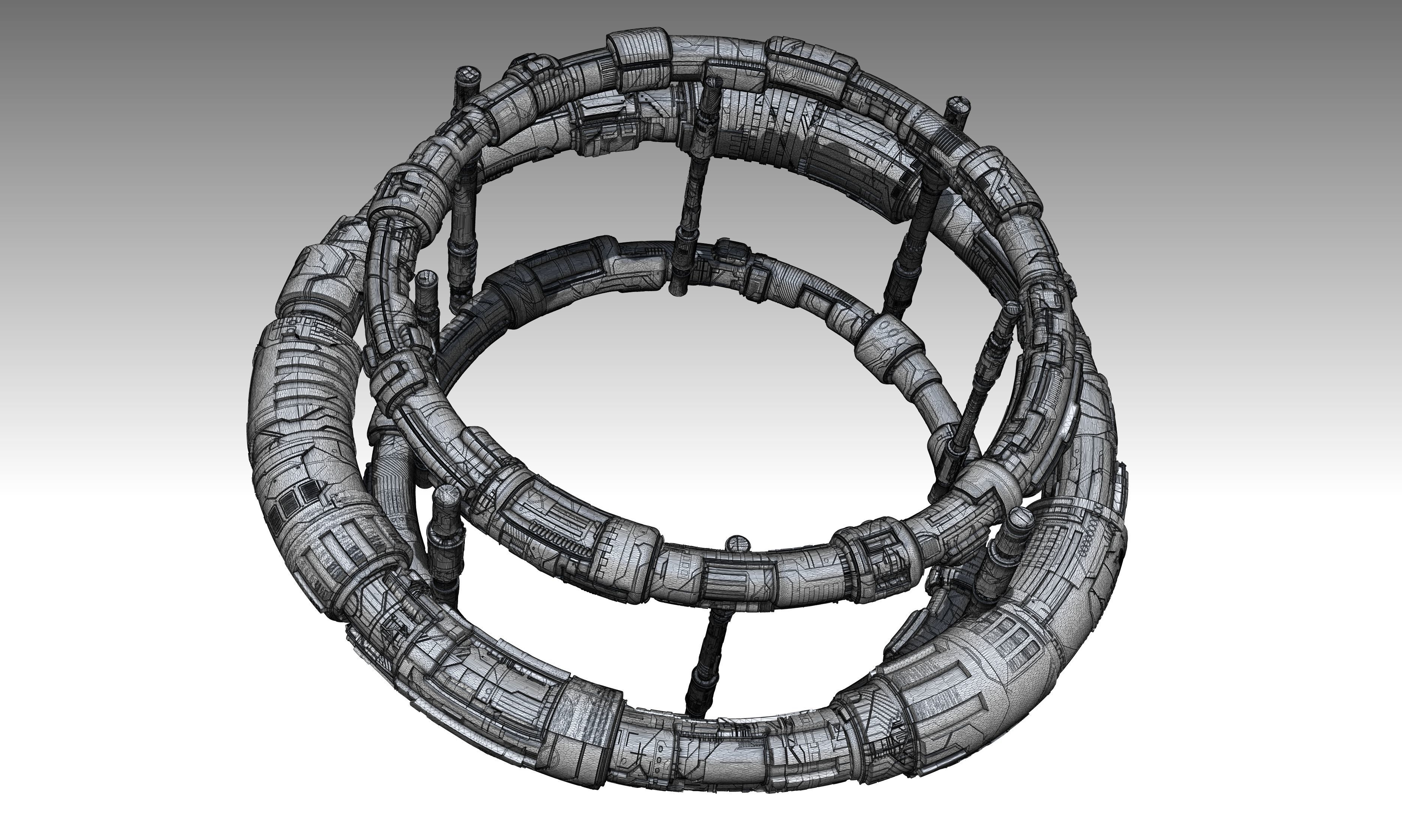 space equipment node 00158 3D model_15