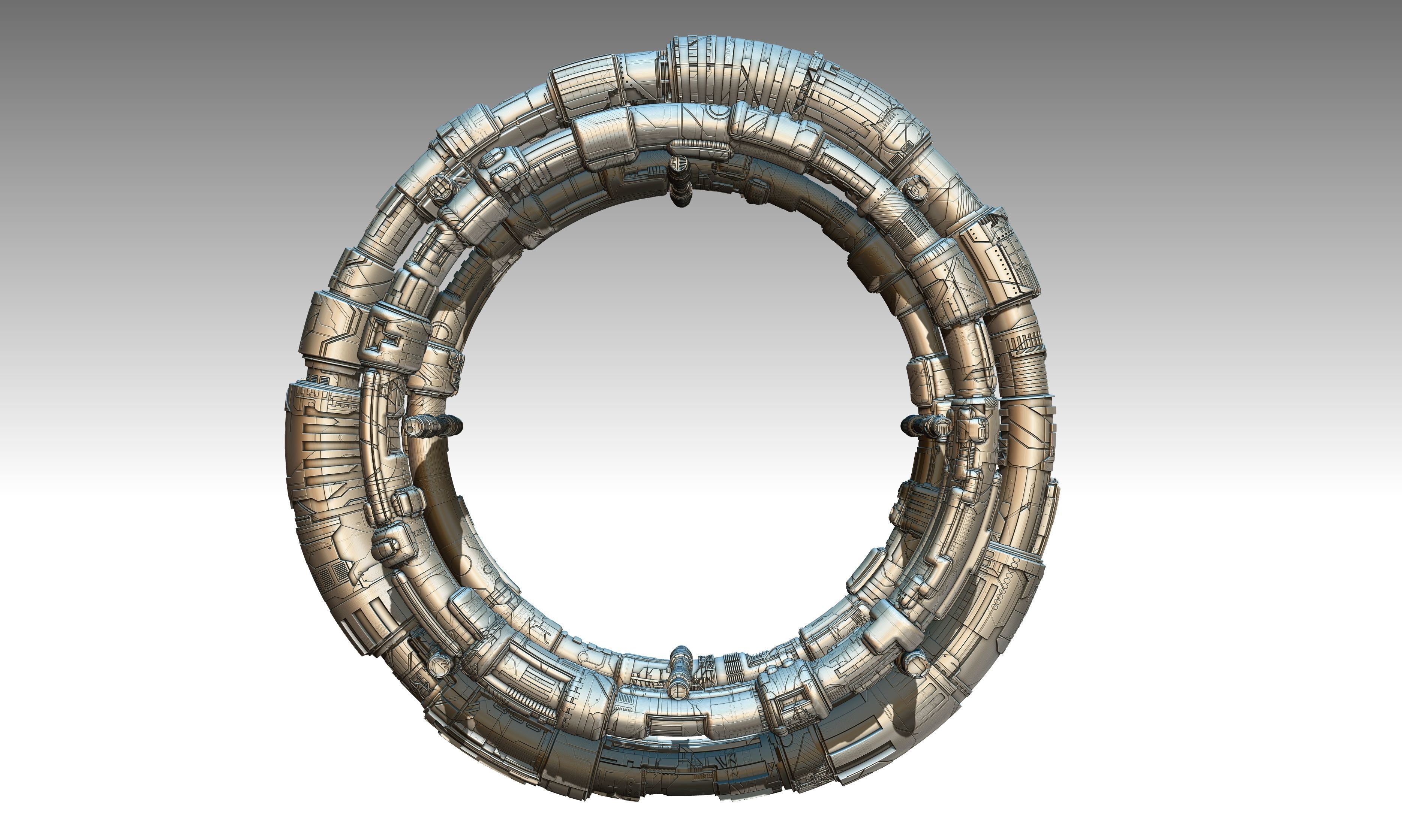 space equipment node 00158 3D model_10