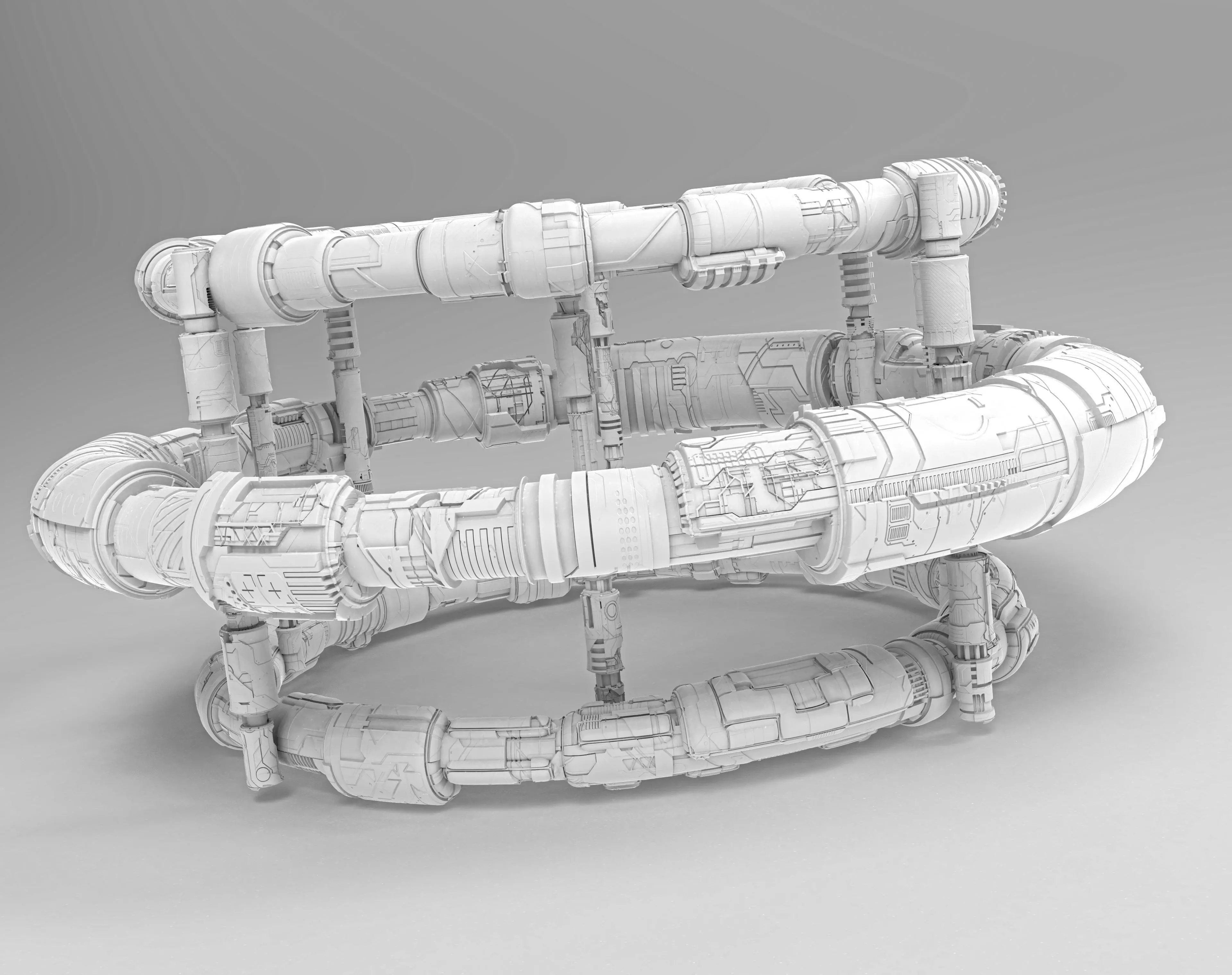 space equipment node 00158 3D model_0
