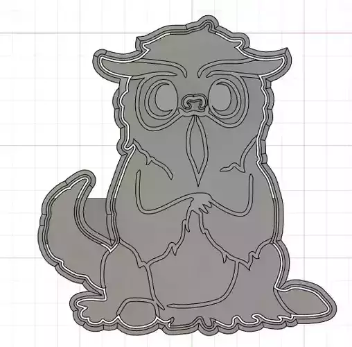 DEMIGUISE - COOKIE CUTTER 3D print model