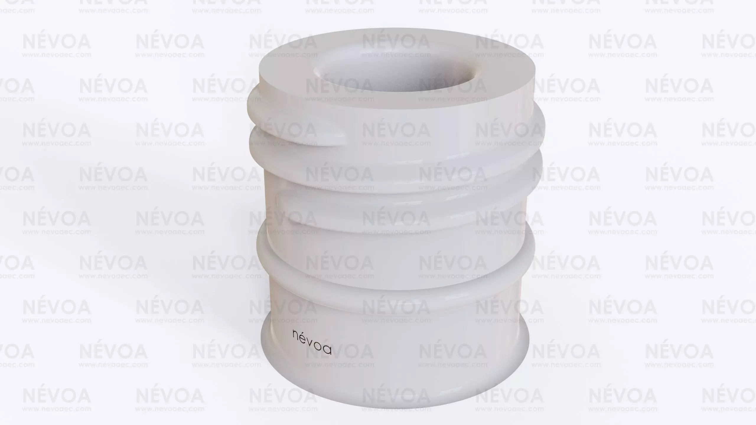 Neck finish - SP 415 - 24 - M - BF - voluntary standard 3D model_0