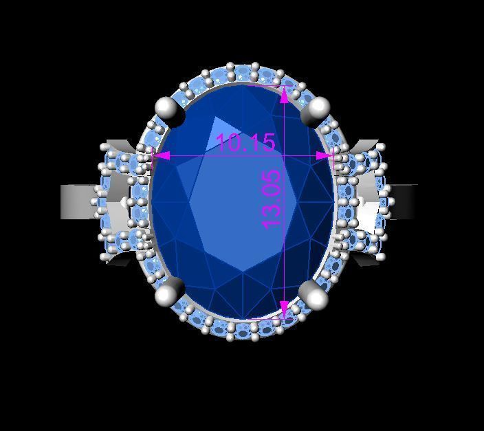 Ring 176 3D print model_7