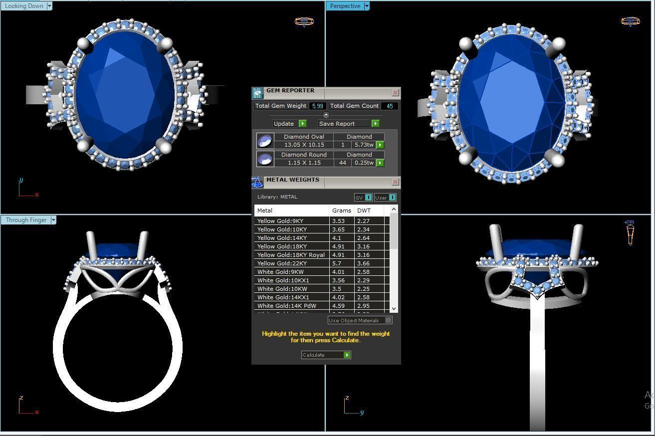 Ring 176 3D print model_6