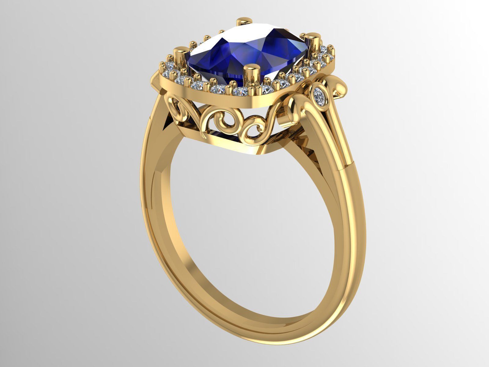 Ring 177 3D print model_3