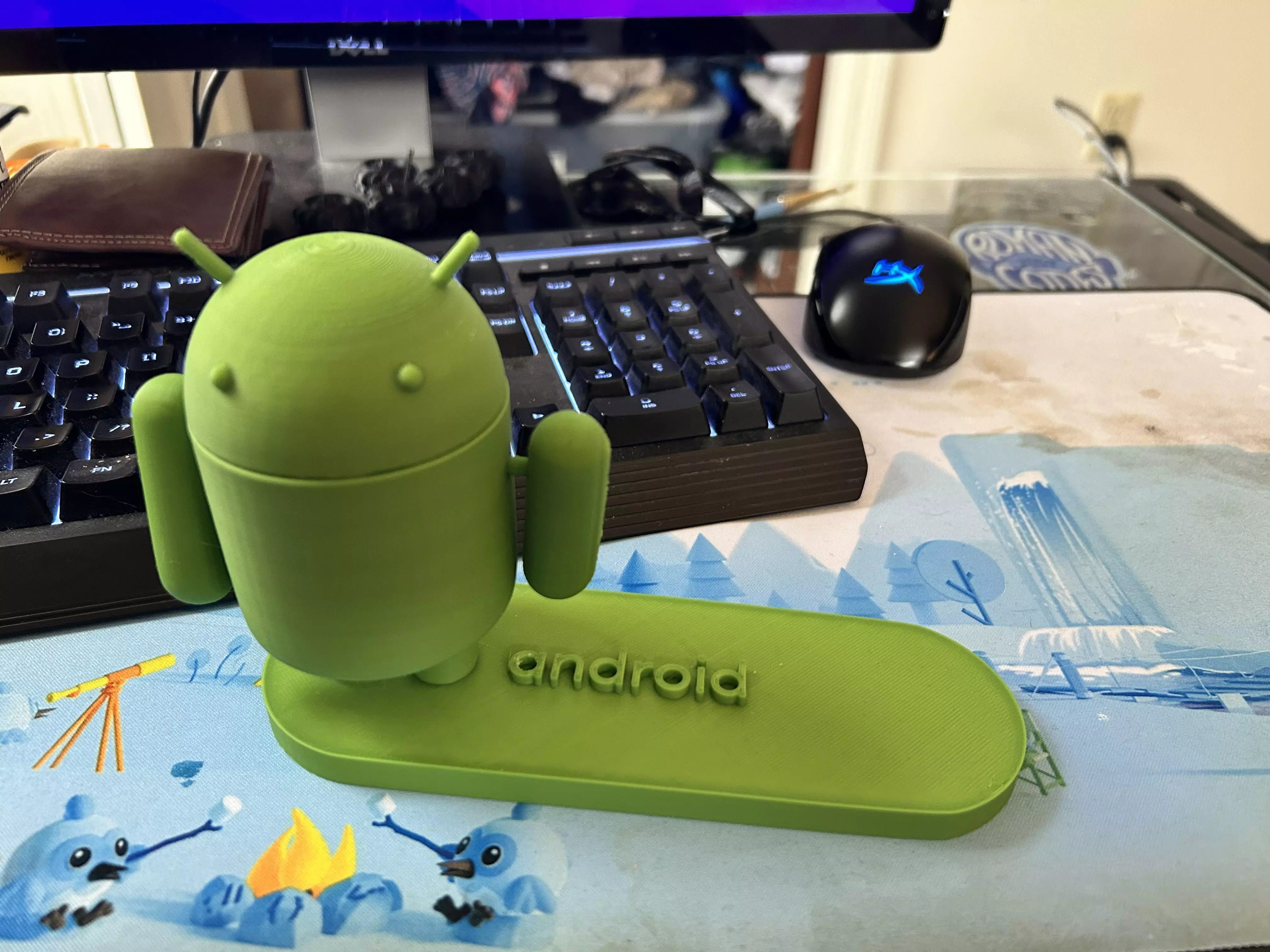 Android Stand Free 3D print model