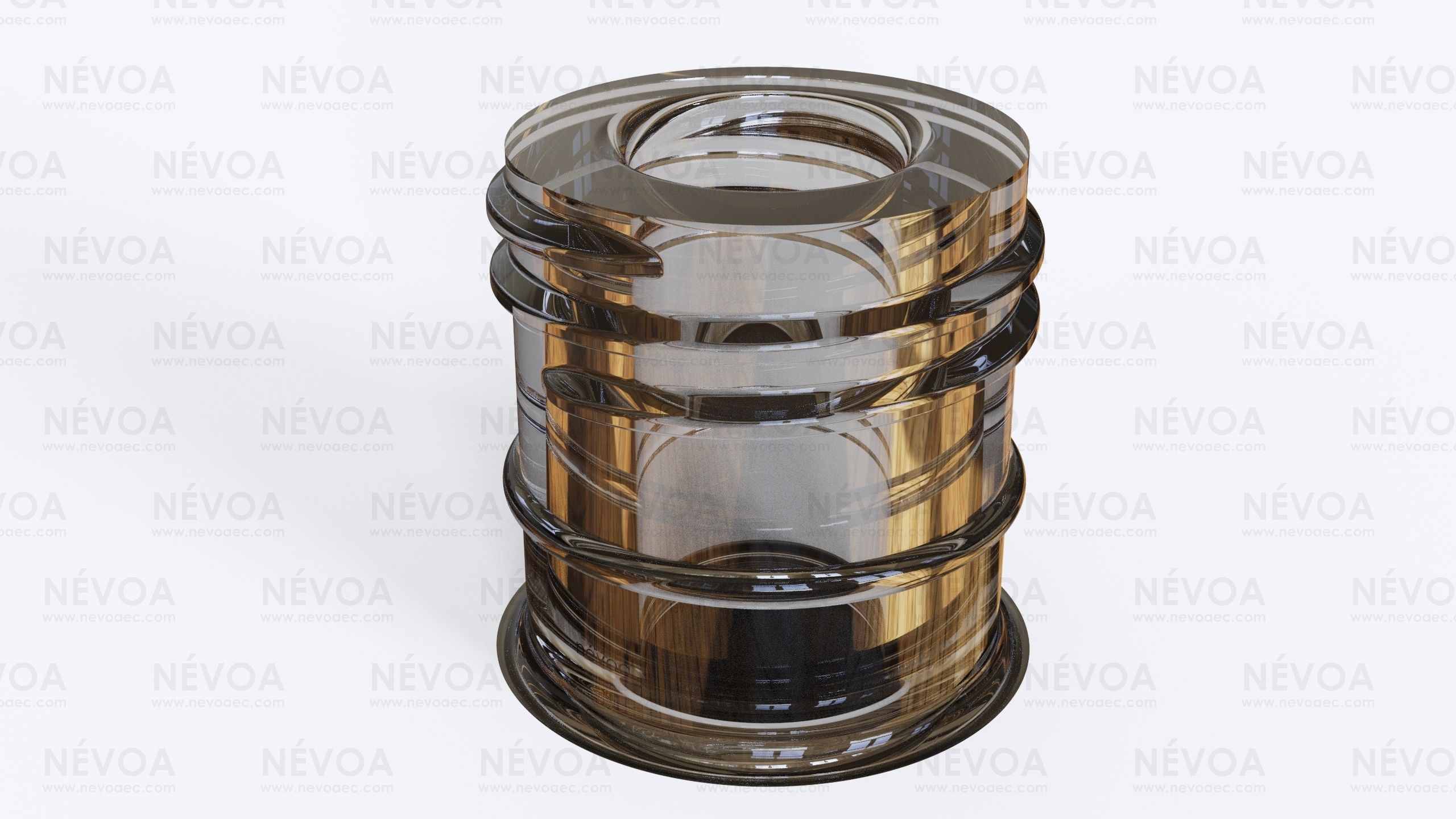 Neck finish - SP 415 - 33 - M - BF - voluntary standard 3D model_1