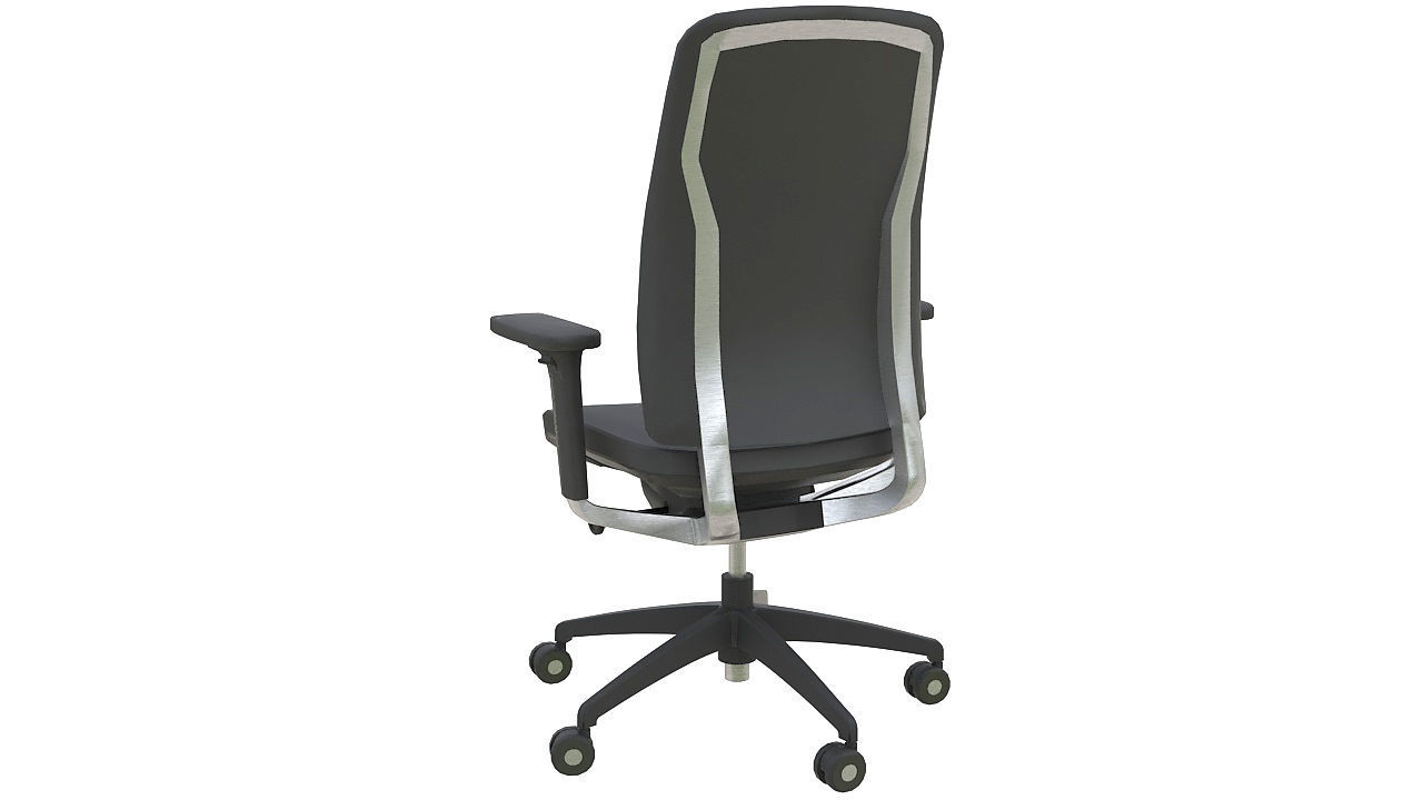 Teknion around task chair 3D model_4
