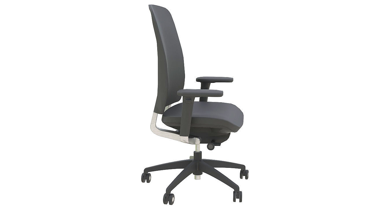 Teknion around task chair 3D model_6