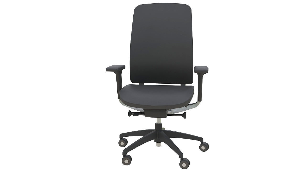 Teknion around task chair 3D model_1