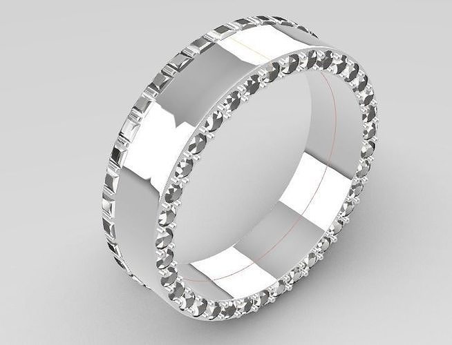 Diamond Ring  3D print model