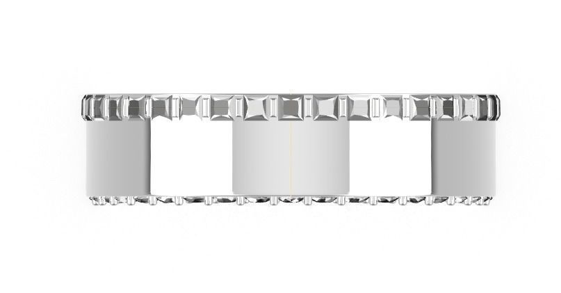 Diamond Ring  3D print model_2