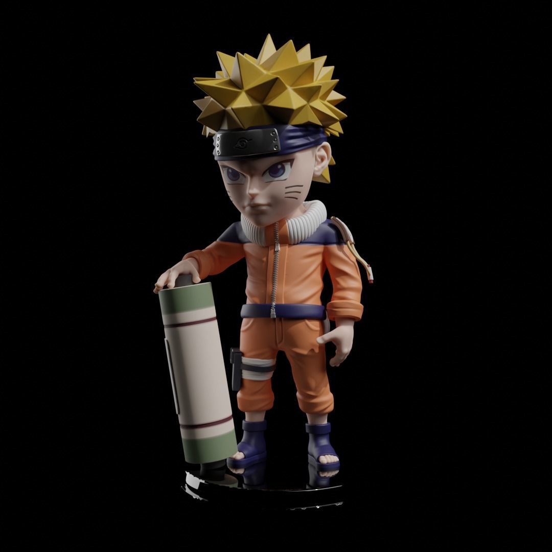 Naruto Chibi 3D print 3D print model_4