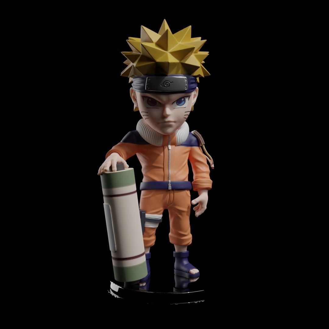 Naruto Chibi 3D print 3D print model_1