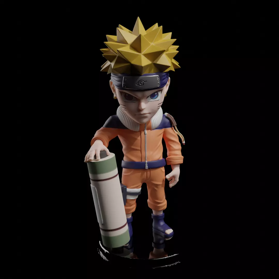 Naruto Chibi 3D print 3D print model_0