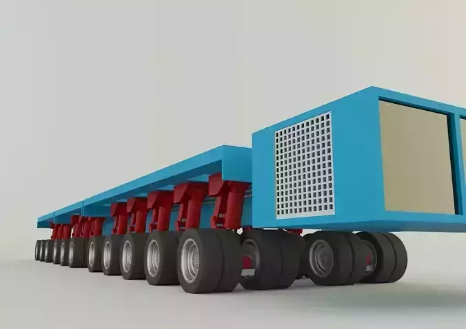 multi axle hydraulic vehicle