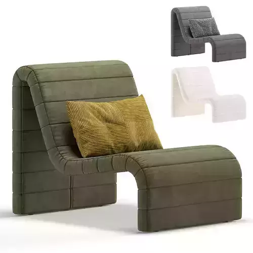 Coco Republic Zurich Occasional Chair 3 Colors Version